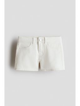 H&M - Girls White Denim Shorts
