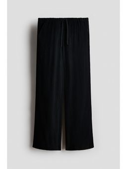 H&M - Girls Black Pull-On Trousers