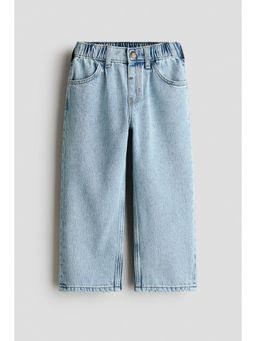 H&M - Girls Blue Wide Leg Jeans