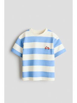H&M - Boys Blue Printed T-Shirt