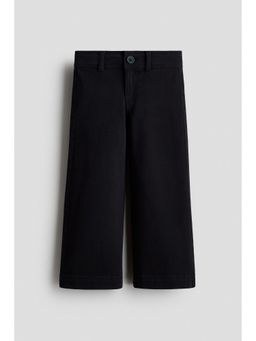 H&M - Girls Black Flared Trousers