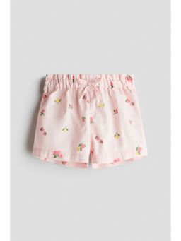 H&M - Girls Yellow Paper Bag Shorts