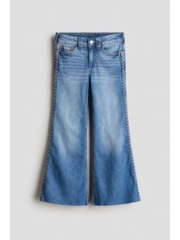 H&M - Girls Blue Flared Jeans