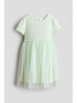 H&M - Girls Green Tulle Skirt Dress