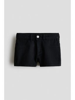 H&M - Girls Black Denim Shorts