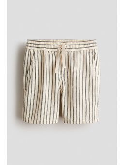 H&M - Boys White Cotton Shorts