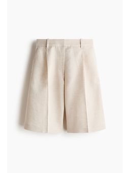 H&M - Women Beige Bermuda Shorts
