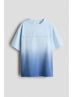 H&M - Boys Blue Printed T-Shirt