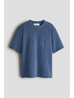 H&M - Boys Blue Printed T-Shirt