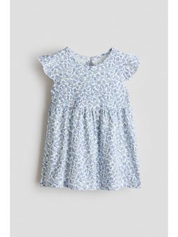 H&M - Girls Blue Cotton Dress