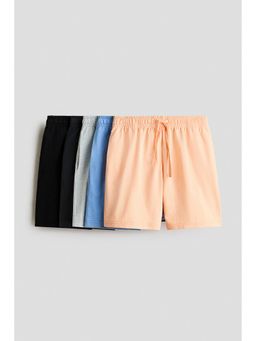 H&M - Boys Orange 5-Pack Cotton Jersey Shorts