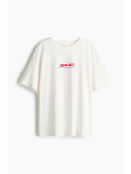 H&M - Women White Oversized T-Shirt