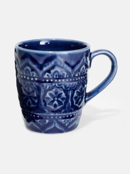 Fabindia - Nilaya Embossed Coffee Mug