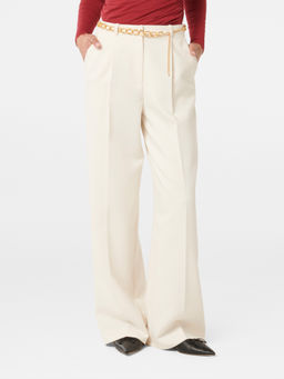 Forever New - Taya Chain Belt Wide Leg Pant (Set of 2)