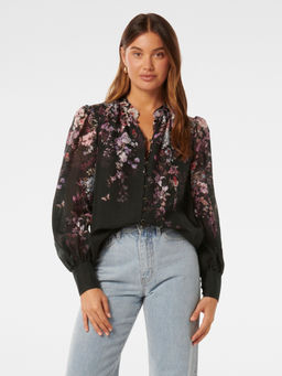 Forever New - Parker Placement Print Shirt