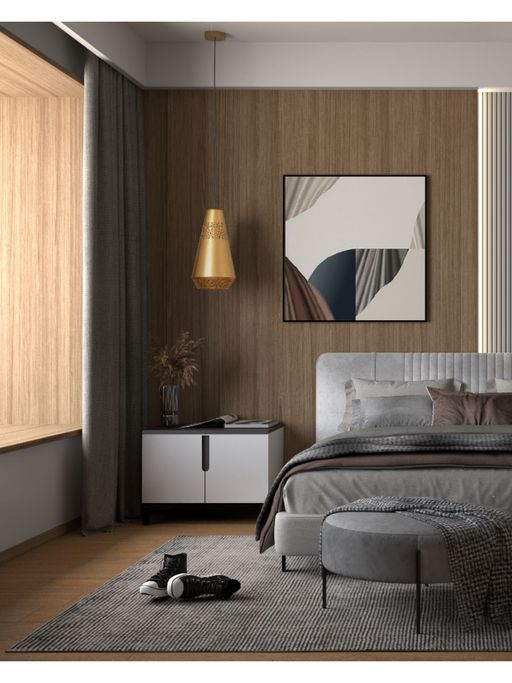 The House of Trendz Tuscane Laser Pendant Light (W-10, H-17 Inch) - Gold