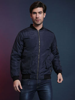 Campus Sutra - Men Checks Full Sleeve Stylish Windcheater Jacket