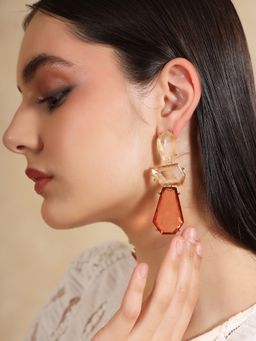 Kazo - Crystal Teardrop Drop Earrings