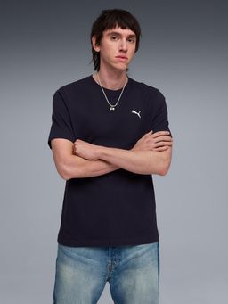 Puma - WARDROBE Essentials Mens Navy Blue T-Shirt