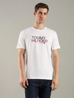 Tommy Hilfiger - Logo Regular Fit Cotton T-Shirt