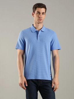 Tommy Hilfiger - Texture Regular Fit Cotton Polo T-Shirt