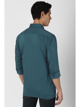 Peter England - Men Blue Casual Shirts