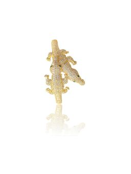Indinoor - Gold Croc Love Bracelet
