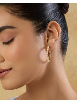 Indinoor - Gold Delia Everyday Hoops