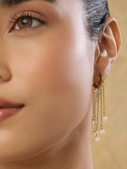 Indinoor - Gold Moonfall Everyday Danglers