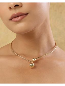 Indinoor - Gold Joupe Everyday Choker