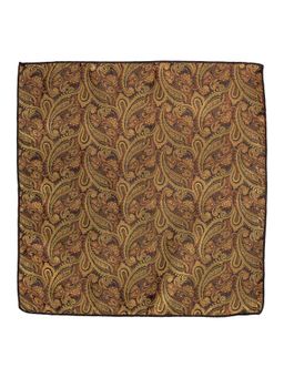 The Tie Hub - Paisley Golden Microfiber Pocket Square