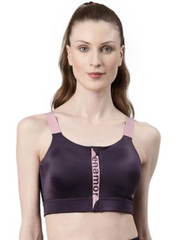 Enamor - Front Open Breathable cup Padded Wirefree Full Coverage High Impact Sports Bra SB29