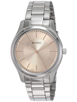 Titan - NP2596SM02 Round Dial Analog watch For Women