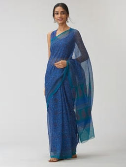 Fabindia - Cotton Silk Kota Printed Sari