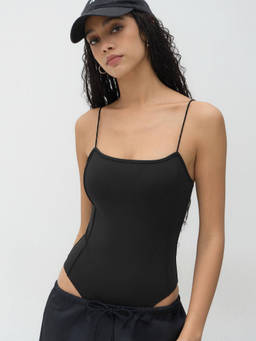 Cider - Square Neck Cami Bodysuit