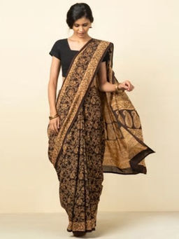 Fabindia - Cotton Kalamkari Print Sari