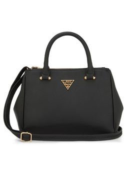 Lavie Signature - Black Womens Columbia 3C Satchel Bag (L)