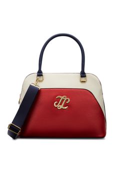 Lavie Signature - Red Womens Aiken Colorblock Dome Satchel Bag (M)