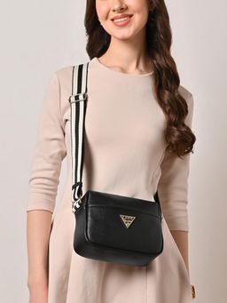 Lavie Signature - Black Alabama Womens Horizontal 2C Sling Bag (M)