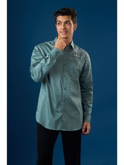 RNG Safawala - Rama Green Rose Shirt