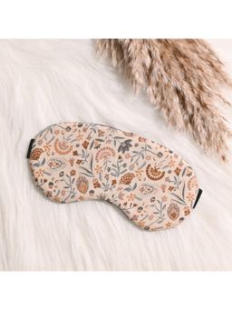 Visual Echoes - Sleeping Eye Mask - Beige Floral