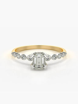 Valanova - Hallmarked 14K Gold Certified Lab Grown Diamond Ring
