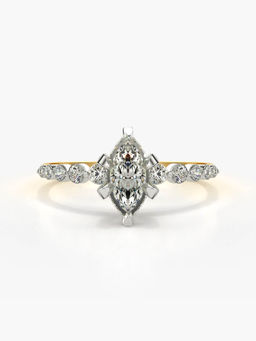Valanova - Hallmarked 18K Gold Certified Lab Grown Diamond Ring