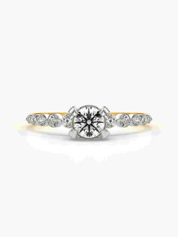 Valanova - Hallmarked 14K Gold Certified Lab Grown Diamond Ring