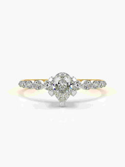 Valanova - Hallmarked 18K Gold Certified Lab Grown Diamond Ring