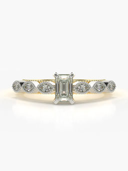 Valanova - Hallmarked 14K Gold Certified Lab Grown Diamond Ring