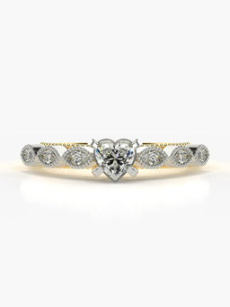 Valanova - Hallmarked 18K Gold Certified Lab Grown Diamond Ring