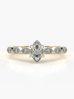 Valanova - Hallmarked 14K Gold Certified Lab Grown Diamond Ring