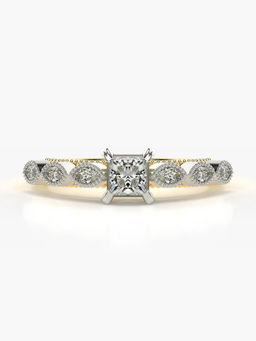 Valanova - Hallmarked 14K Gold Certified Lab Grown Diamond Ring