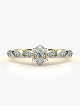 Valanova - Hallmarked 18K Gold Certified Lab Grown Diamond Ring